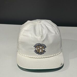 White SEC Conference Men's Hat